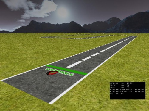 Screenshot du jeu de simulation automobile Trackiris